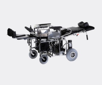 Ganda Rear Wheeldrive Powered Wheelchair with Powered  Reclining Backrest & Elevating Footrest